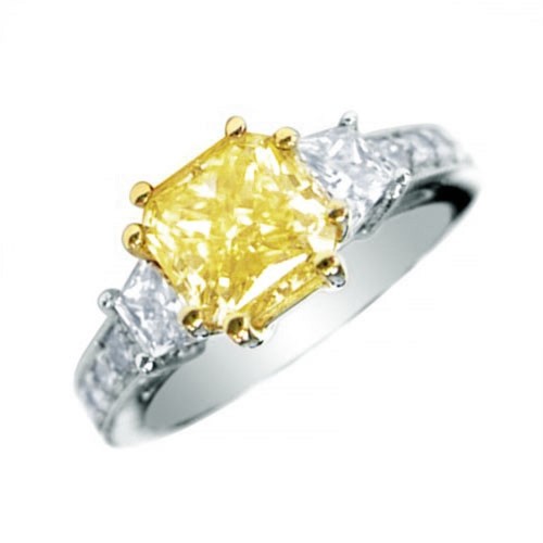 Anello Fede Nuziale 2Ct Taglio Tondo Simulato Diamante Full ET Placcato