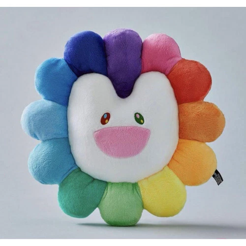 NewJeans x MURAKAMI Plush Flower Cushion Takashi New Sealed
