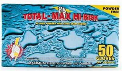 TOTAL- MAX  POWDER FREE GLOVES  BOX OF 50 XLARGE