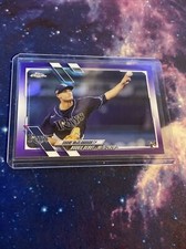 2021 Topps Chrome - Rookie Debut Purple Refractor #USC85 Shane McClanahan