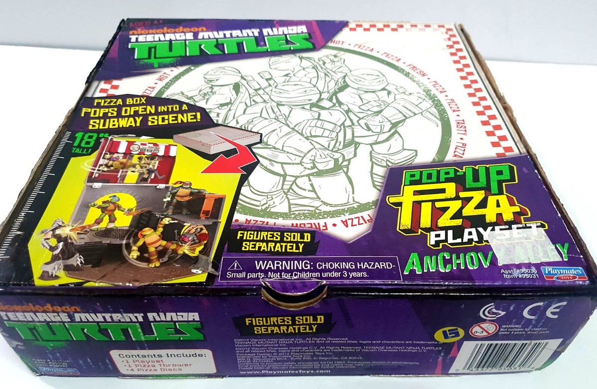 Teenage Mutant Ninja Turtles NEW Pop-Up Pizza Playset Anchovy