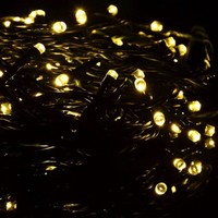 Led Timer Lichterkette 40Er Warmweiß / GrüN 4M AußEn BA11206 Xmas