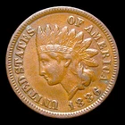 1886 Indian Cent Penny ---- Nice Condition Coin ---- #727Z