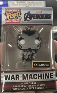 Details About Funko Pocket Pop Marvel Avengers Endgame War Machine Hot Topic Keychain