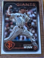 Keaton Winn Rookie RC 2024 Topps Series 1 Baseball Card #83 San Francisco Giants