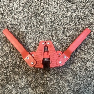 Bottle Capper Cap Press Red Double Handle made in Italy Beer, Kombucha, Wine
