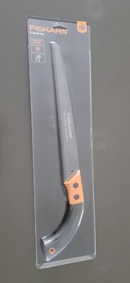 Power Tooth Pruning Saw Fiskars 13'' - Tree Cutting Saw - Yard and Garden Tools