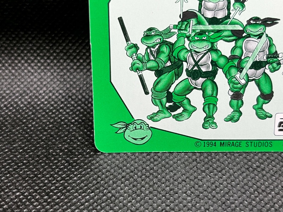 MUTANT TURTLES No.14 Takara Vintage Rare 1994 Japan CCG Authentic