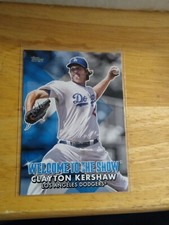 2022 Topps Welcome to the Show Blue #WTTS22 Clayton Kershaw Los Angeles Dodgers