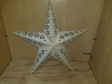 24" Multi Color  Paper Star Hanging Lantern Lamp (Light Cord Is NOT Included) #2