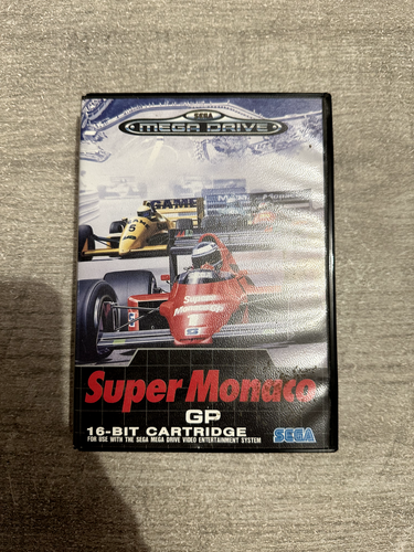 Super Monaco Gp - Mega Drive Genesis - Cartucho Japonês | Parcelamento