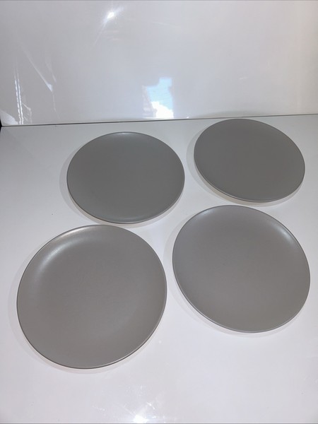 Juego de 4 platos de cena IKEA de 26 cm de diámetro color arcilla claro