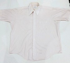 Vintage 1970s Manhattan Custom Limited Button-Down Short Sleeve Shirt Men's XL