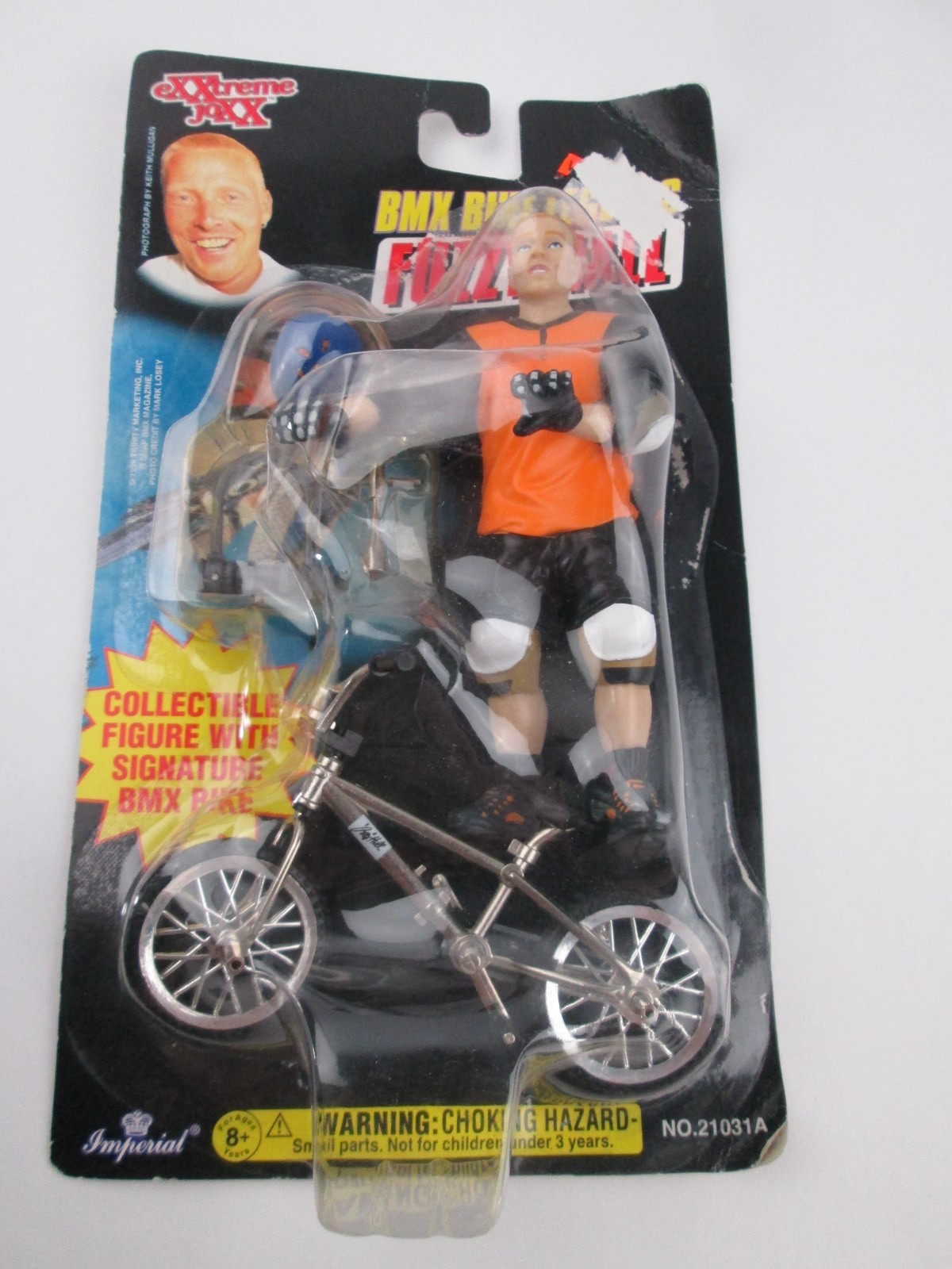 VTG 1999 eXXtreme joXX Bmx Bike Legends Fuzzy Hall Toy Bike 