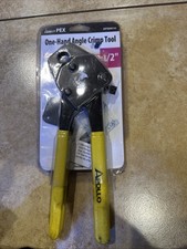 Apollo PEX-A 1/2" One- Handed Angle Crimp Tool Yellow