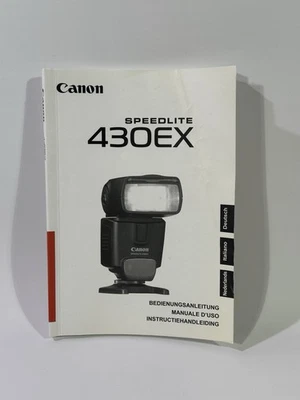 Canon Speedlite 430EX Bedienungsanleitung #P6 - Bild 1 von 4