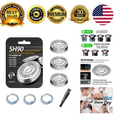 Philips SH90 Shaving Heads for Series 9000 8000 7000 Electric Shaver Blades 3