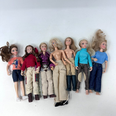 Breyer Reeves Cowgirl Dolls Figures Lot Female Lady Girl 7'' Toy Set of 7