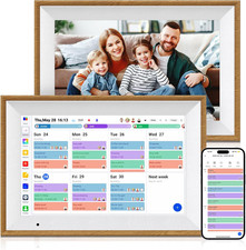 Digital Calendar, 10.1 Inch Electronic Calendar for Family Schedules, Smart Touc
