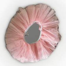 Bloch Leos Dancewear Professional One Size 7.5  Pink Tulle Recital Tutu EUC