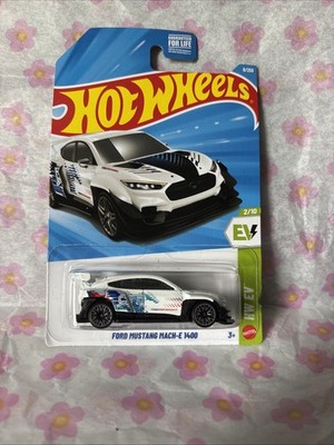 Hot Wheels Ford Mustang Mach-E 1400 #8 HW EV 2/10 New White