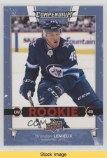 2017-18 Upper Deck Compendium Rookies Blue Brendan Lemieux #861 READ 3xv