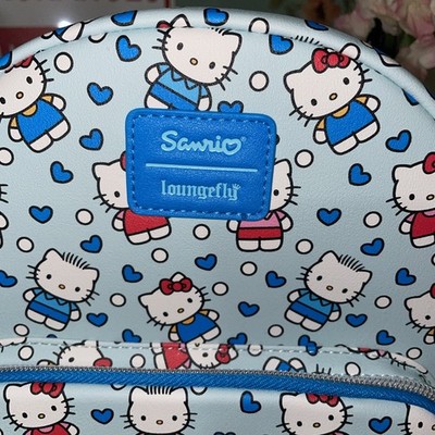 Loungefly Mini Backpack: HELLO KITTY Dear Daniel All Over  display picture 3