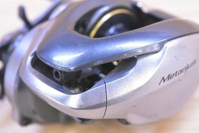 Shimano 13 Metanium HG Baitcastrolle rechts Bass schwarz Bass