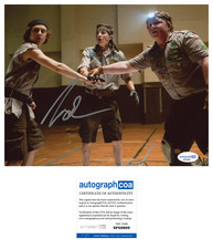 Logan Miller 'Scouts Guide To Zombie' Signed 8x10 Photo 'Carter Grant' ACOA