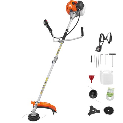 #ad VEVOR Cordless String Trimmer Gas Powered Grass Trimmer Edger 17quot; 52 cc 2 Stroke $174.99