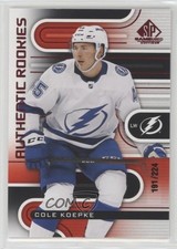 2022 Upper Deck SP Game Used Authentic Rookies Red 191/224 Cole Koepke #207 0nr3