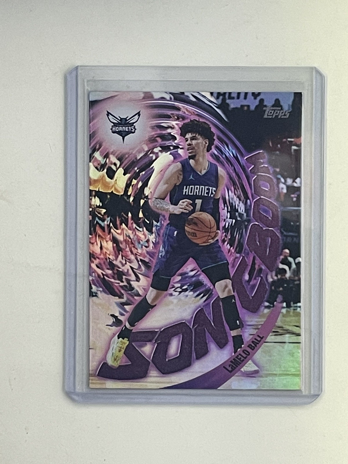 2025-26 Topps Flagship NBA Sonic Boom LaMelo Ball #SB-5 Hornets Case Hit SSP