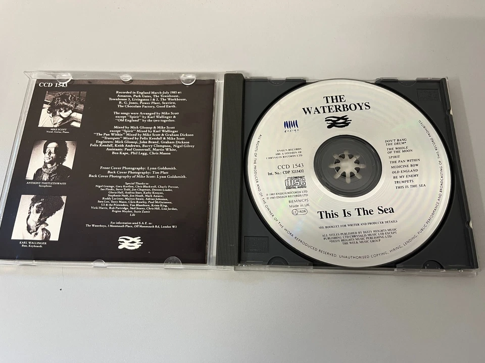 The Waterboys – This Is The Sea -made in UK- CD © 1985 (CCD1543) - Bild 2 von 3