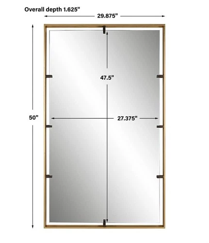 Uttermost - Egon - 50 Inch Wall Mirror - Picture 3 of 3