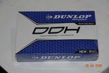 Dunlop golf balls. DDH titanium distance.