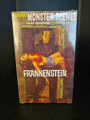 MOEBIUS MONSTER SCENES FRANKENSTEIN PLASTIKMODELLBAUSATZ IM MASSSTAB 1:13 NEU VERSIEGELT