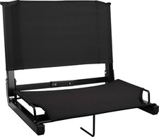 - Bleacher Chairs with Back and Cushion - Stadium Seats with Back Support Wide a