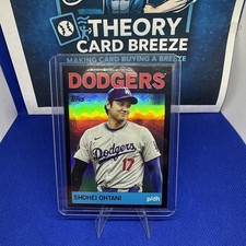 2025 Topps Archives Black Foil Parallel Shohei Ohtani Dodgers 17