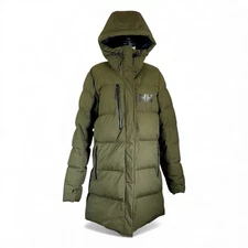 Helly Hansen Women’s Adore Parka in Olive Green Size L