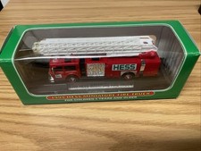 1999 Hess Miniature Fire Truck New In Box Collectible Toy