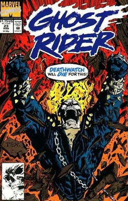Ghost Rider (1990) #  23 (7.0-FVF) Deathwatch 1992