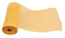 Burlap Deco Mesh Roll, 10 Inch x 10 Yards, Bright Yellow, Wreath, DIY, Craft