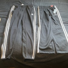 Adidas Track Pants Black Size medium- Pairs