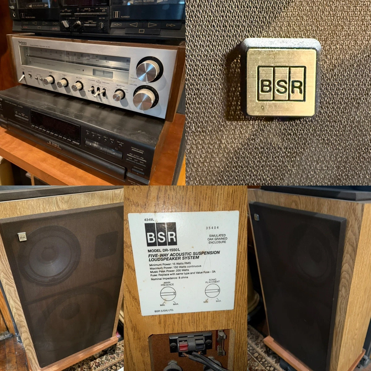BSR Vintage Speakers for sale - eBay