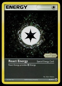 React Energy 82/92 EX Legend Maker Reverse Holo
