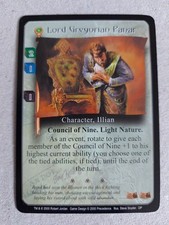 The Wheel Of Time CCG - Lord Gregorin Panar - Rare