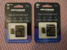 Nextbase 32GB U3 Micro SD Memory Card-price is for 1 but 2 available
