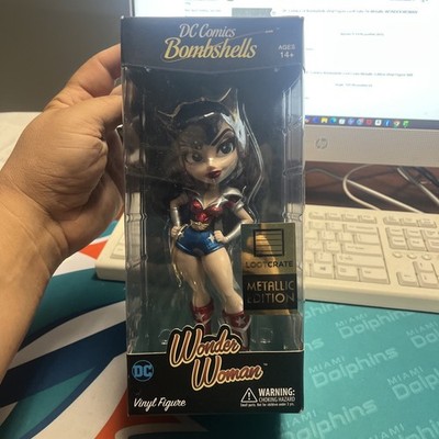 DC Comics Bombshells Wonder Woman Loot Crate Metallic Edition | eBay