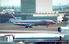 Pacific Southwst Airlines Lockheed L-1011 Los Angeles USA Airplane Postcard
