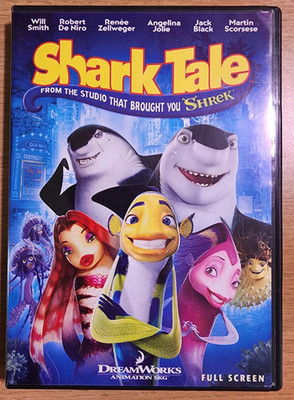 Shark Tale (DVD, 2004, Full Screen) Will Smith, Robert De Niro, Renée Zellweger